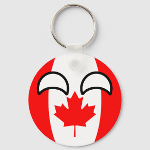 Llavero Funny Trending Geeky Canada Countryball