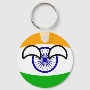 Llavero Funny Trending Geeky India Countryball