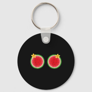 Llavero Funny Tropical Watermelon Slice S vacaciones de ve
