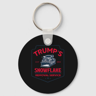 Llavero Funny Trump 2024, el servicio de remoción de copos
