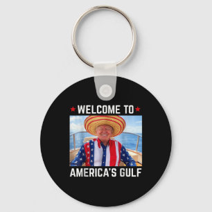 Llavero Funny Trump Camisa Golfo De Estados Unidos Trump A
