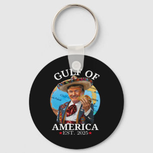 Llavero Funny Trump Golfo De Estados Unidos 2025 Trump Mer