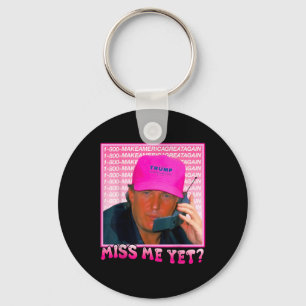 Llavero Funny Trump me extraña aún, Trump 2024