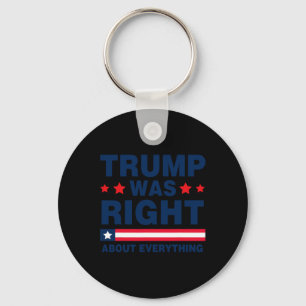 Llavero Funny Trump, partidario de Donald Trump, tuvo razó