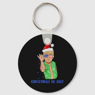 Llavero Funny Trump Santa Claus Salt Navidades En Julio Gi
