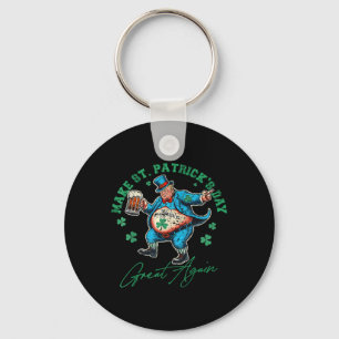 Llavero Funny Trump St Patricks Day Bebe Hombres Irlandese