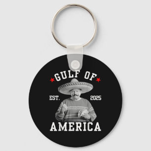 Llavero Funny Trumpshirt Golfo De EEUU Funny Mexico