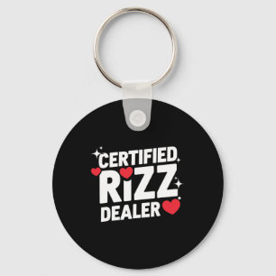 Llavero Funny Valentine Certified Rizz Dealer Gen Alpha Me