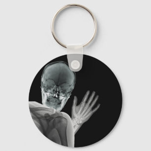 Llavero Funny Xray Photobomb