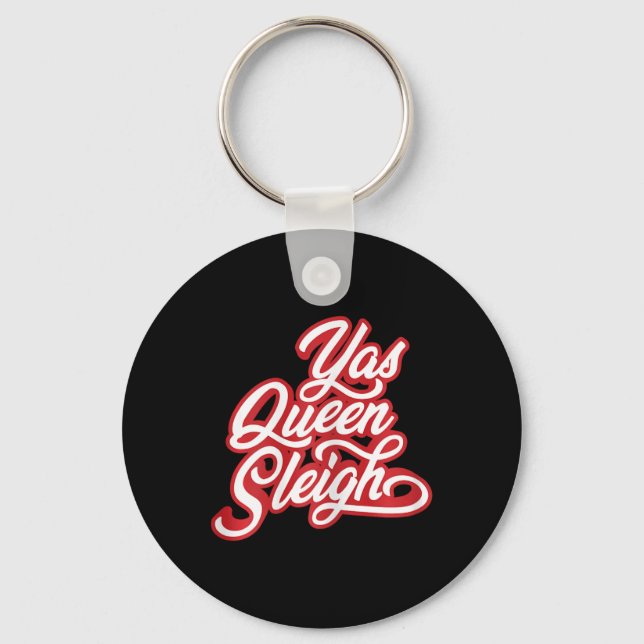 Llavero Funny Yas Queen Sleigh (Anverso)