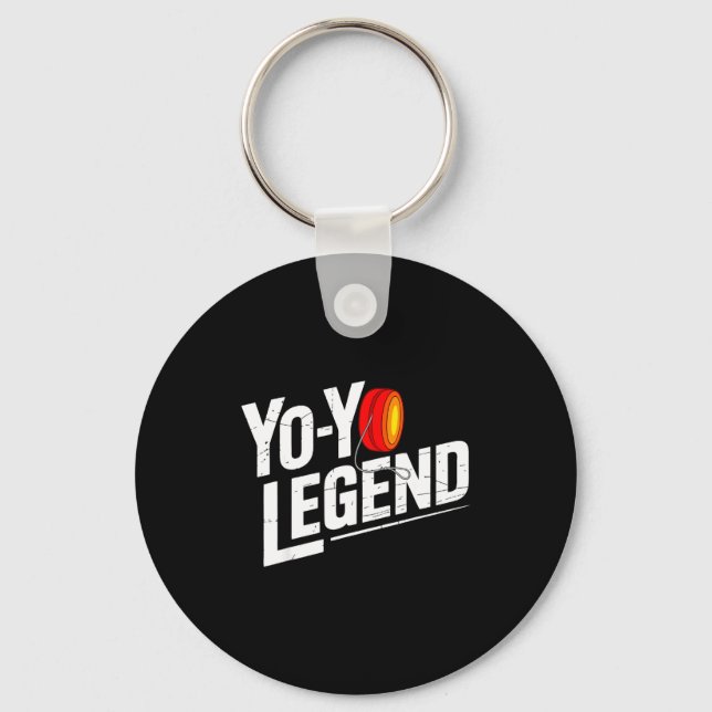 Llavero Funny Yoyo Player Legend Yo-yo Performer  (Anverso)