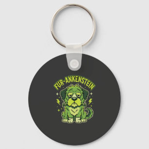 Llavero Fur-Ankenstein Divertido Perro de Frankenstein Hal