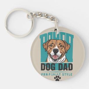 Llavero Fur Dad Keychain
