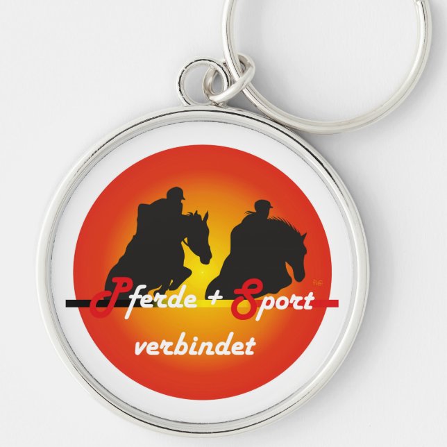 Llavero Für Pferdesport Liebhaber Schlüsselanhänger (Frente)