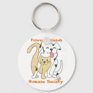 Llavero Furever Friends Humane Society Key Chain