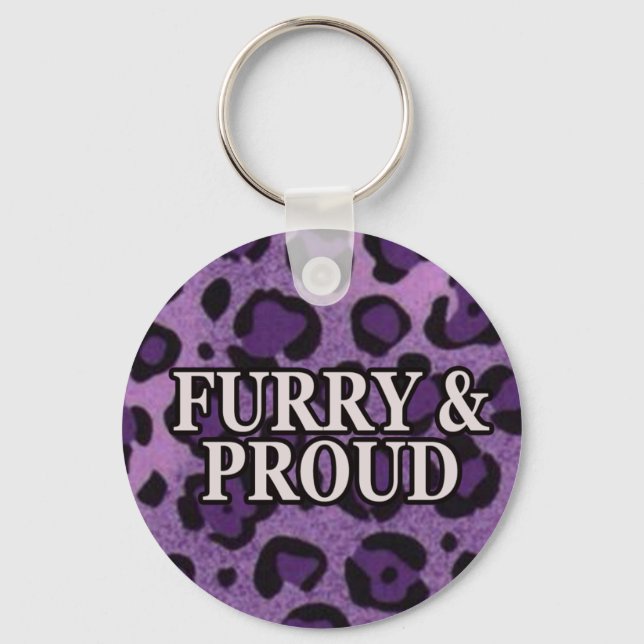 Llavero Furry & Proud (Anverso)