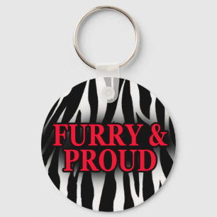 Llavero Furry & Proud Keychain