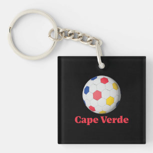 Llavero fútbol cabo verde