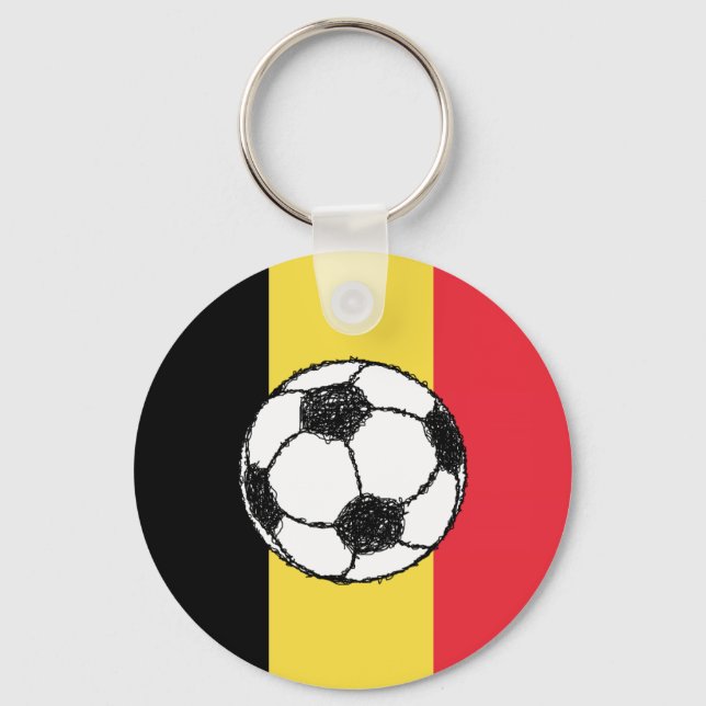 Llavero Fútbol de Bélgica (Anverso)