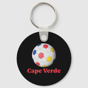 Llavero fútbol de cabo verde
