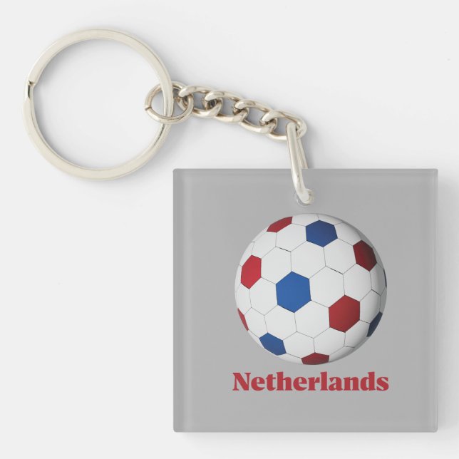 Llavero Fútbol de Holanda (Frente)