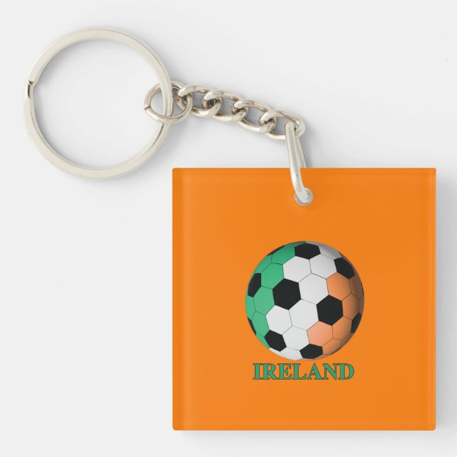 Llavero fútbol de Irlanda (Frente)