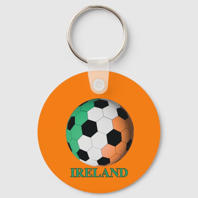 Llavero fútbol de Irlanda (Anverso)