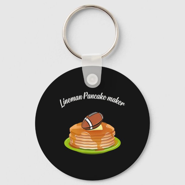 Llavero Fútbol de Lineman Pancake (Anverso)