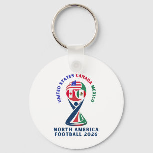 Llavero Fútbol de Norteamérica 2026   USA Canadá México