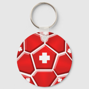 Llavero Fútbol de Suiza - mundial 2014 del Brasil Nati