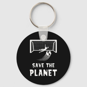 Llavero Fútbol Día de la Tierra Salvar el Planeta