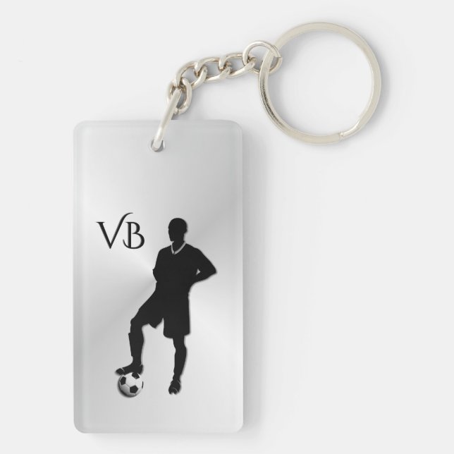 Llavero Fútbol / Diseño de Deportes (Atrás)