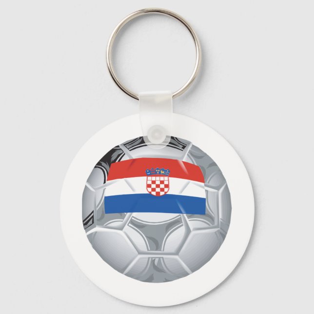 Llavero Fútbol en Croacia (Anverso)