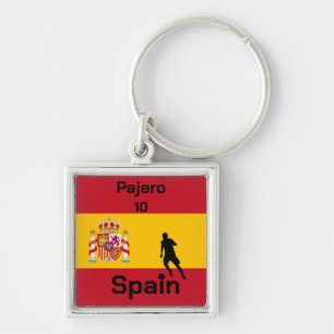 Llavero Fútbol en España, personalizable