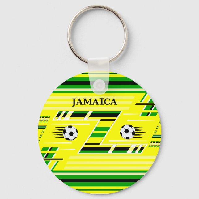 Llavero Fútbol en Jamaica (Anverso)
