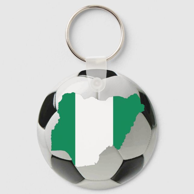 Llavero Fútbol en Nigeria (Anverso)