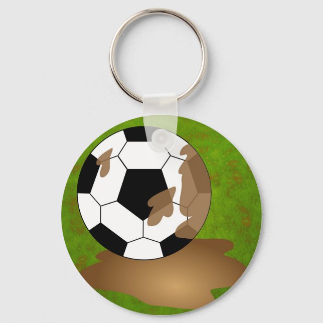 Llavero Fútbol fanático (Anverso)