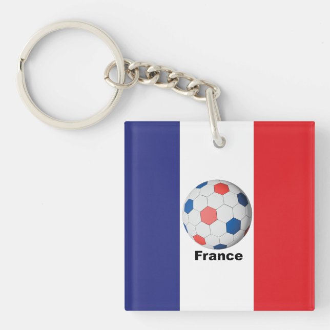 Llavero Fútbol Francia (Frente)