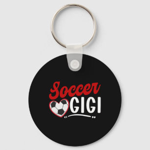 Llavero Fútbol Gigi Corazón Abuela Gigi De Un Futbolista