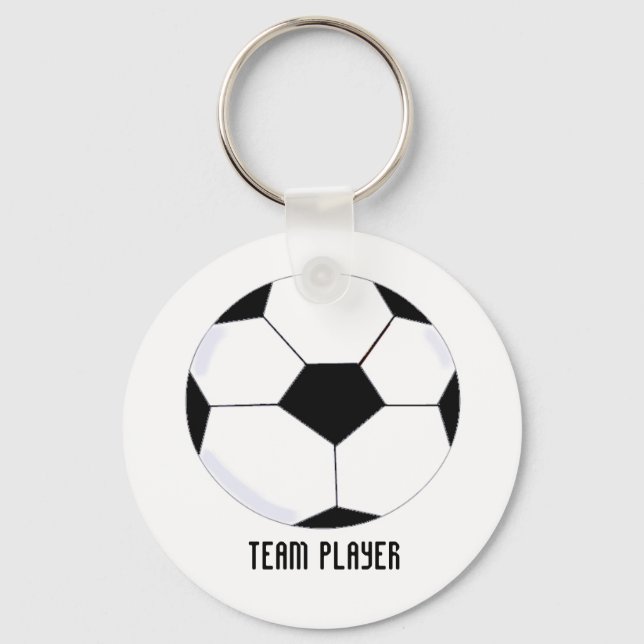 Llavero Fútbol - Jugador de Equipo (Anverso)