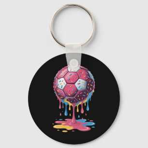 Llavero Fútbol Ll Drip Helado Goteo Hombres Mujeres Juego