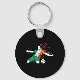 Llavero Fútbol Nacional de Irlanda - Amor por el Fútbol de