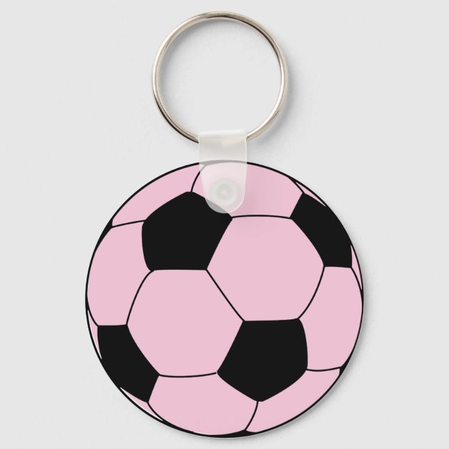 Llavero Fútbol rosa (Anverso)