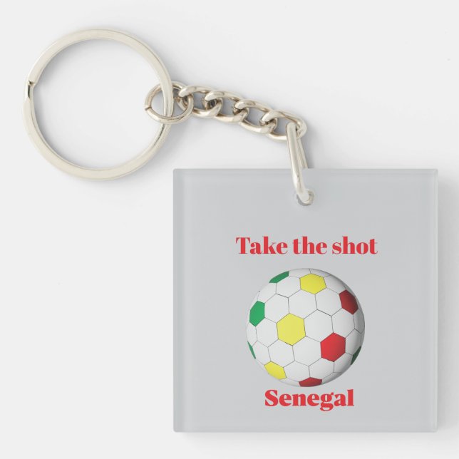 Llavero Fútbol Senegalés (Frente)