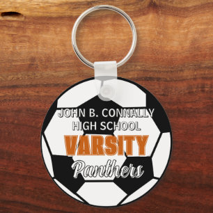 Llavero Fútbol Varsity Soccer Personalizado Escuela Secund