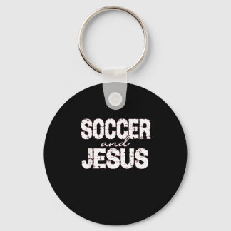 Llavero Fútbol y Jesús Dichos Cristianos Biblia