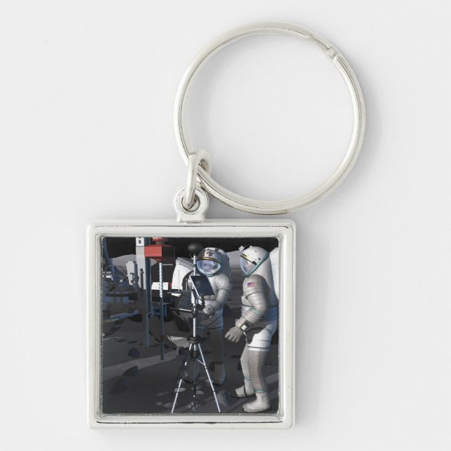 Llavero Futuras misiones de exploración espacial 5 (Frente)