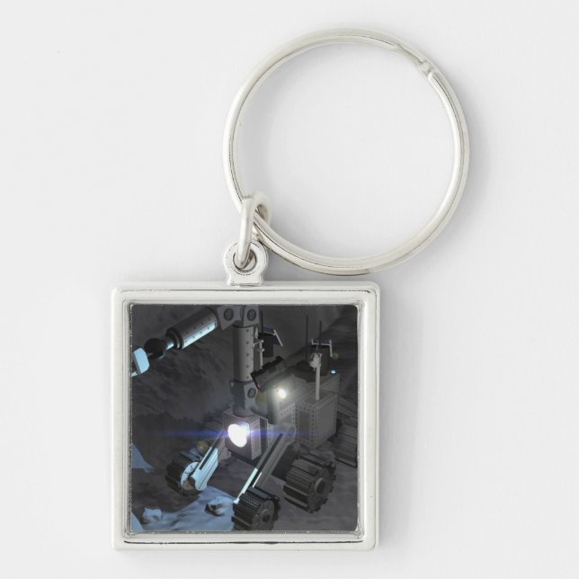 Llavero Futuras misiones de exploración espacial 6 (Frente)