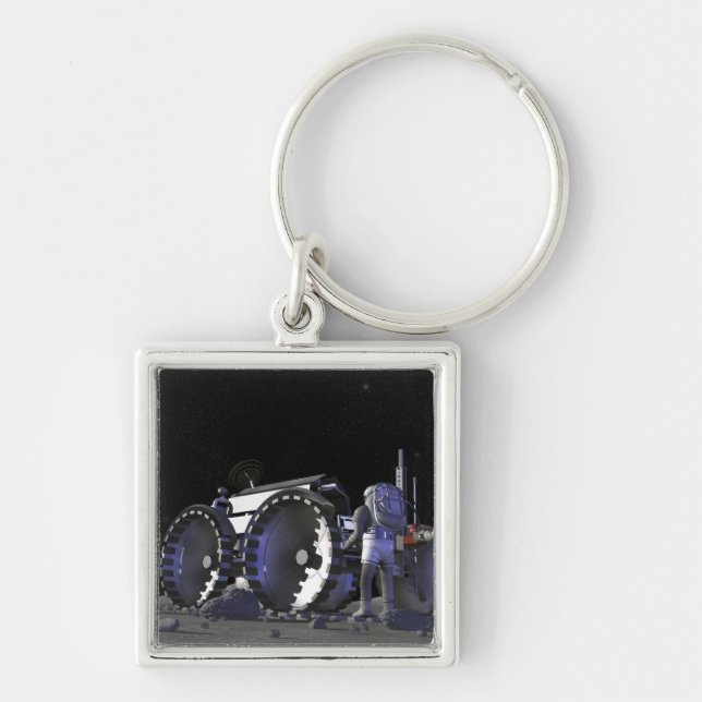 Llavero Futuras misiones de exploración espacial 9 (Frente)