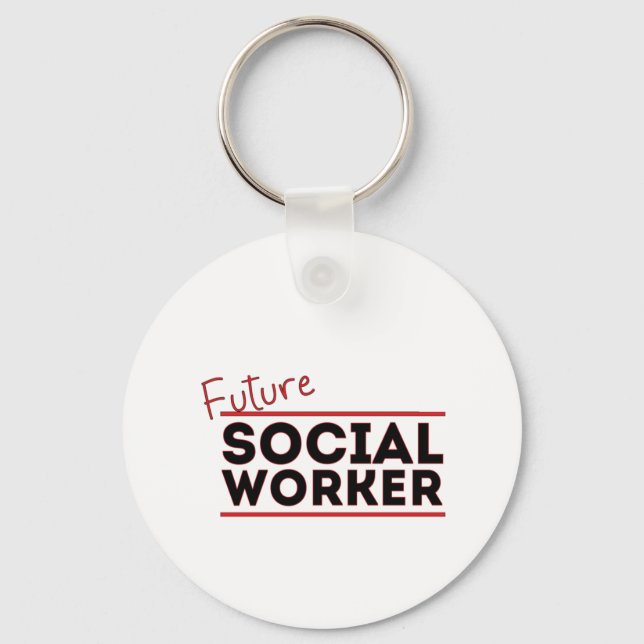 Llavero Future Social Worker (Anverso)